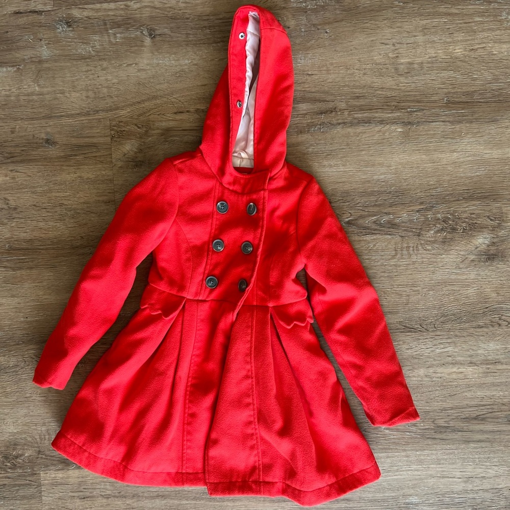 Red Cat & Jack Girl's Peacoat